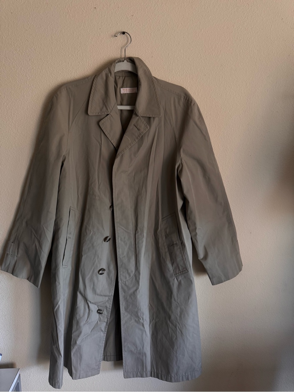 Brooks Brothers Taupe Trench Coat